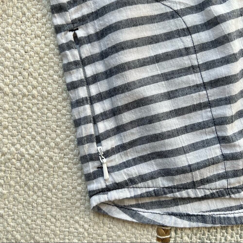 Mountain Hardwear Berryessa Blue White Striped Pullover Shirt Women’s XS - Picture 9 of 9
